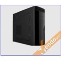 CASE ATX COMPUTER CABINET PC TOWER METALLO PLASTICA NERO CON ALIMENTATORE 500W