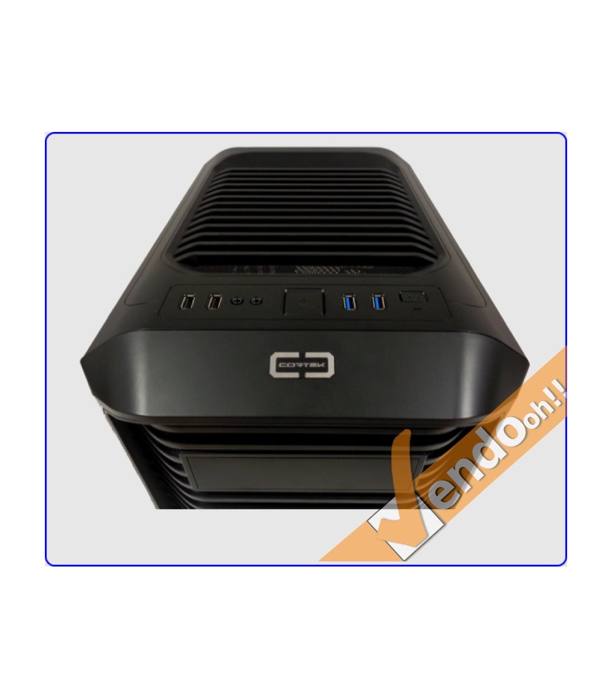 CASE MICRO ATX COMPUTER CABINET PC BIG CUBE ALLOGGI SSD BASCULANTI USB3.0 2.0