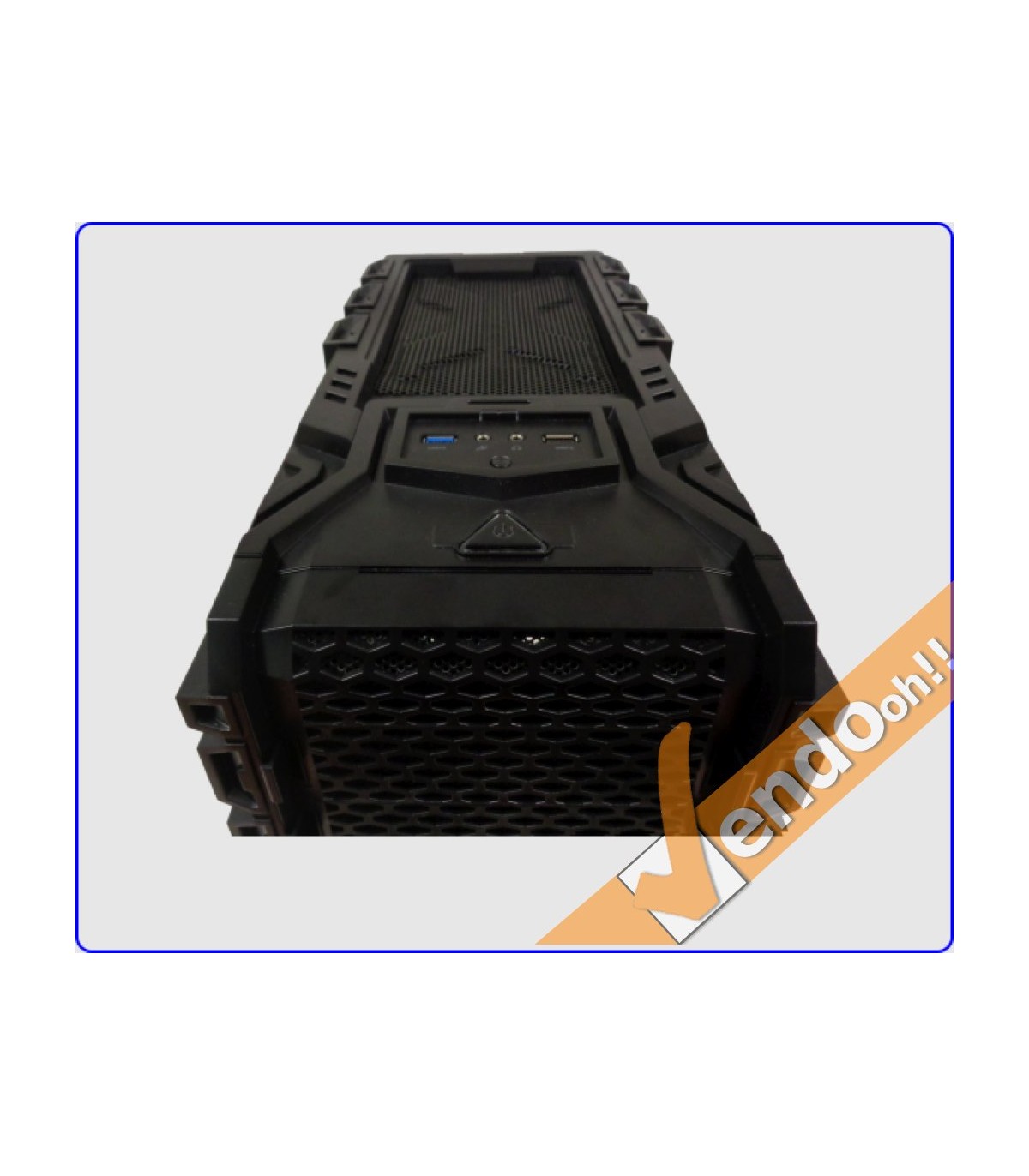 CASE ATX TOWER COMPUTER CABINET PC GAMING GAMER GAME ANTI SHOCK PER COOLER