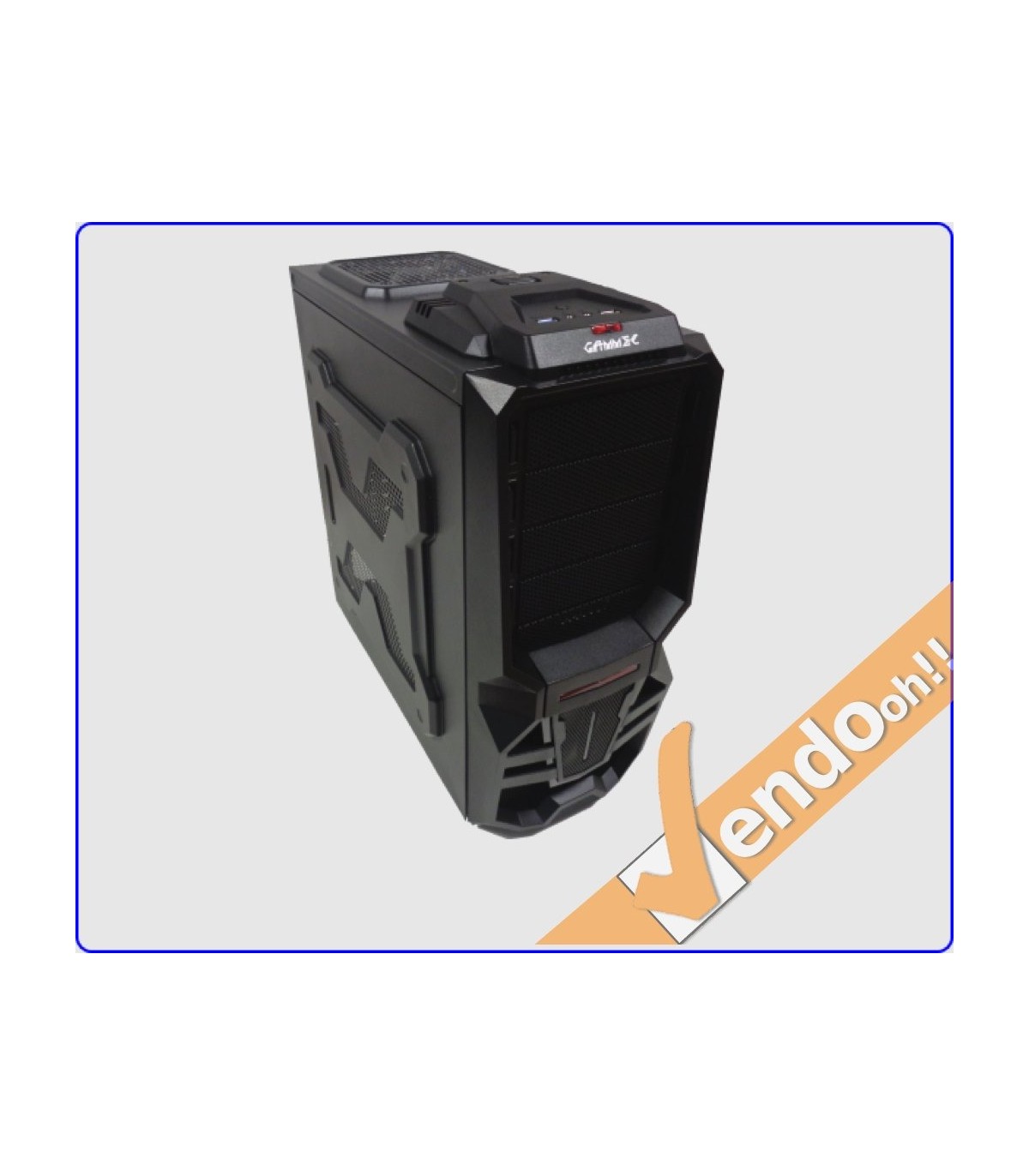 CASE ATX MIDDLE TOWER COMPUTER CABINET PC GAMING GAMER GAME USB 3.0 2.0