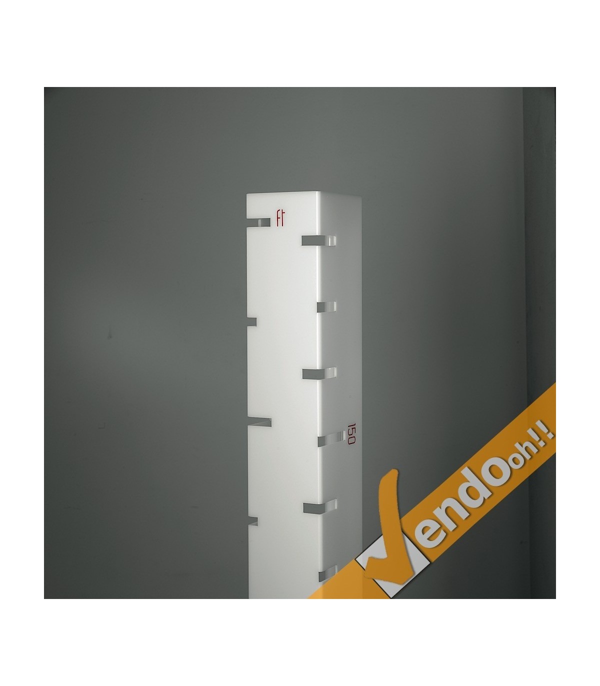 METRO LAMPADA A STELO DA TERRA LAMPADARIO PIANTANA COLORATA VERO MADE IN ITALY