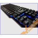 TASTIERA TASTI ESPOSTI USB GAMING ILLUMINATAI MECHANICAL-LIKE MULTIMEDIALE ITA