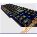 TASTIERA TASTI ESPOSTI USB GAMING ILLUMINATAI MECHANICAL-LIKE MULTIMEDIALE ITA