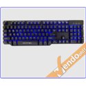 TASTIERA TASTI ESPOSTI USB GAMING ILLUMINATAI MECHANICAL-LIKE MULTIMEDIALE ITA
