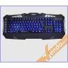 TASTIERA USB GAMING RETRO ILLUMINATA MULTIMEDIALE MACRO PROGRAMMABILE ITALIANA