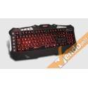 TASTIERA USB GAMING RETRO ILLUMINATA MULTIMEDIALE MACRO PROGRAMMABILE ITALIANA