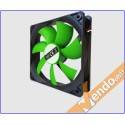 VENTOLA RAFFREDDAMENTO COMPUTER CASE PC FAN 12 CM 4 + 3 PIN 12 V COLORATA VERDE