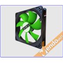 VENTOLA RAFFREDDAMENTO COMPUTER CASE PC FAN 12 CM 4 + 3 PIN 12 V COLORATA VERDE