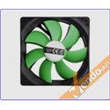 VENTOLA RAFFREDDAMENTO COMPUTER CASE PC FAN 12 CM 4 + 3 PIN 12 V COLORATA VERDE