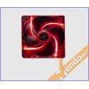 VENTOLA RAFFREDDAMENTO COMPUTER CASE PC FAN 14 CM 4 + 3 PIN 12 V LUCE ROSSA