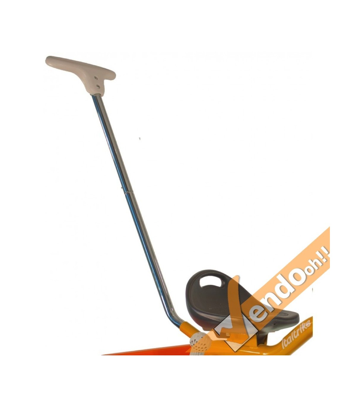 TRICICLO METALLO CON MANICO BAMBINO BAMBINA BAMBINI BIMBO BIMBI PASSENGER