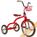 TRICICLO AMERICANO RUOTA GRANDE E CESTINO IN METALLO BAMBINI BIMBO BIMBI +2 ANNI