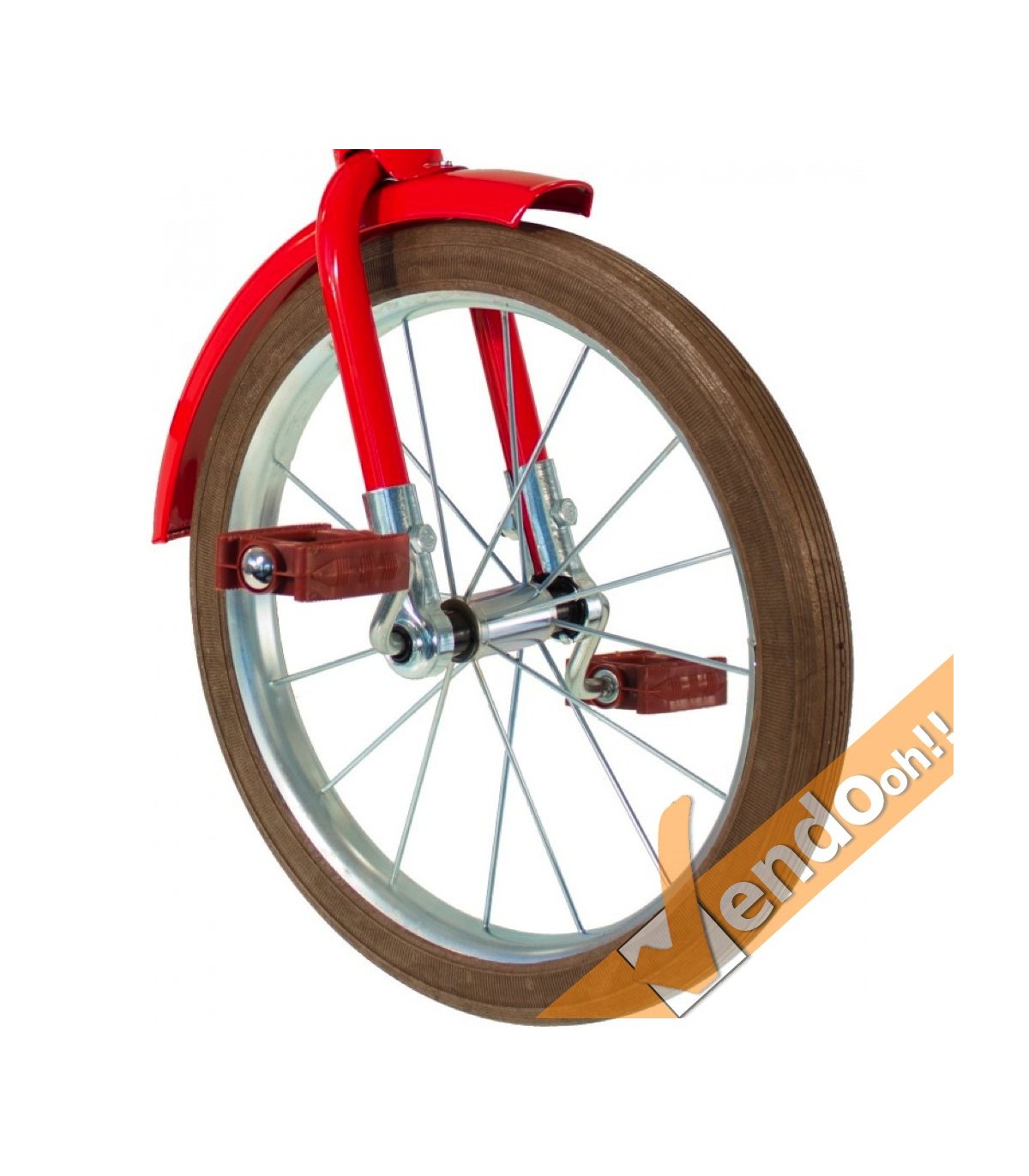 TRICICLO AMERICANO RUOTA GRANDE E CESTINO IN METALLO BAMBINI BIMBO BIMBI +2 ANNI