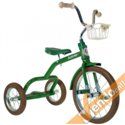 TRICICLO AMERICANO RUOTA GRANDE E CESTINO IN METALLO BAMBINI BIMBO BIMBI +2 ANNI