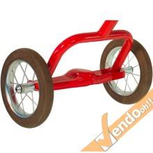 TRICICLO AMERICANO RUOTA GRANDE E CESTINO IN METALLO BAMBINI BIMBO BIMBI +2 ANNI