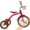 TRICICLO AMERICANO RUOTA GRANDE E CESTINO IN METALLO BAMBINI BIMBO BIMBI +2 ANNI