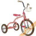 TRICICLO AMERICANO RUOTA GRANDE E CESTINO IN METALLO BAMBINI BIMBO BIMBI +2 ANNI