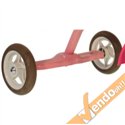 TRICICLO METALLO CLASSICO PEDANA POSTERIORE BAMBINO BAMBINA BAMBINI BIMBO BIMBI