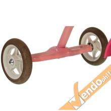TRICICLO METALLO CLASSICO PEDANA POSTERIORE BAMBINO BAMBINA BAMBINI BIMBO BIMBI