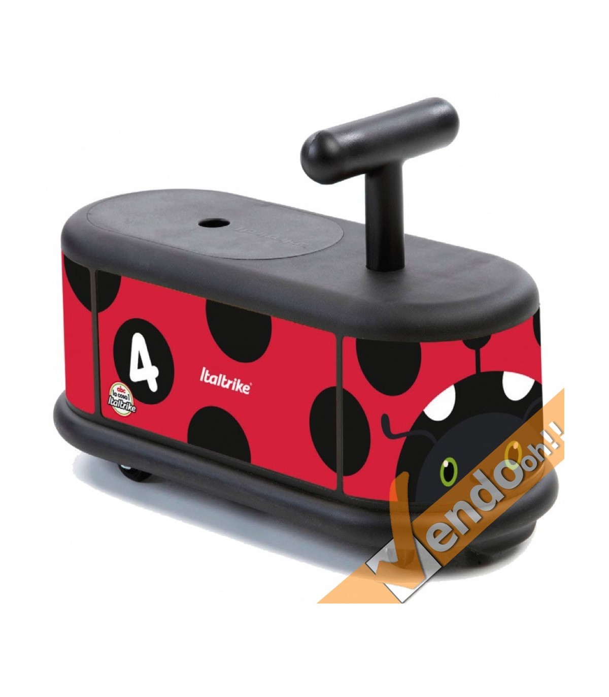 TRICICLO A SPINTA PRIMI PASSI BAMBINO BAMBINA BAMBINI BIMBO BIMBI 1-6 ANNI 2000L