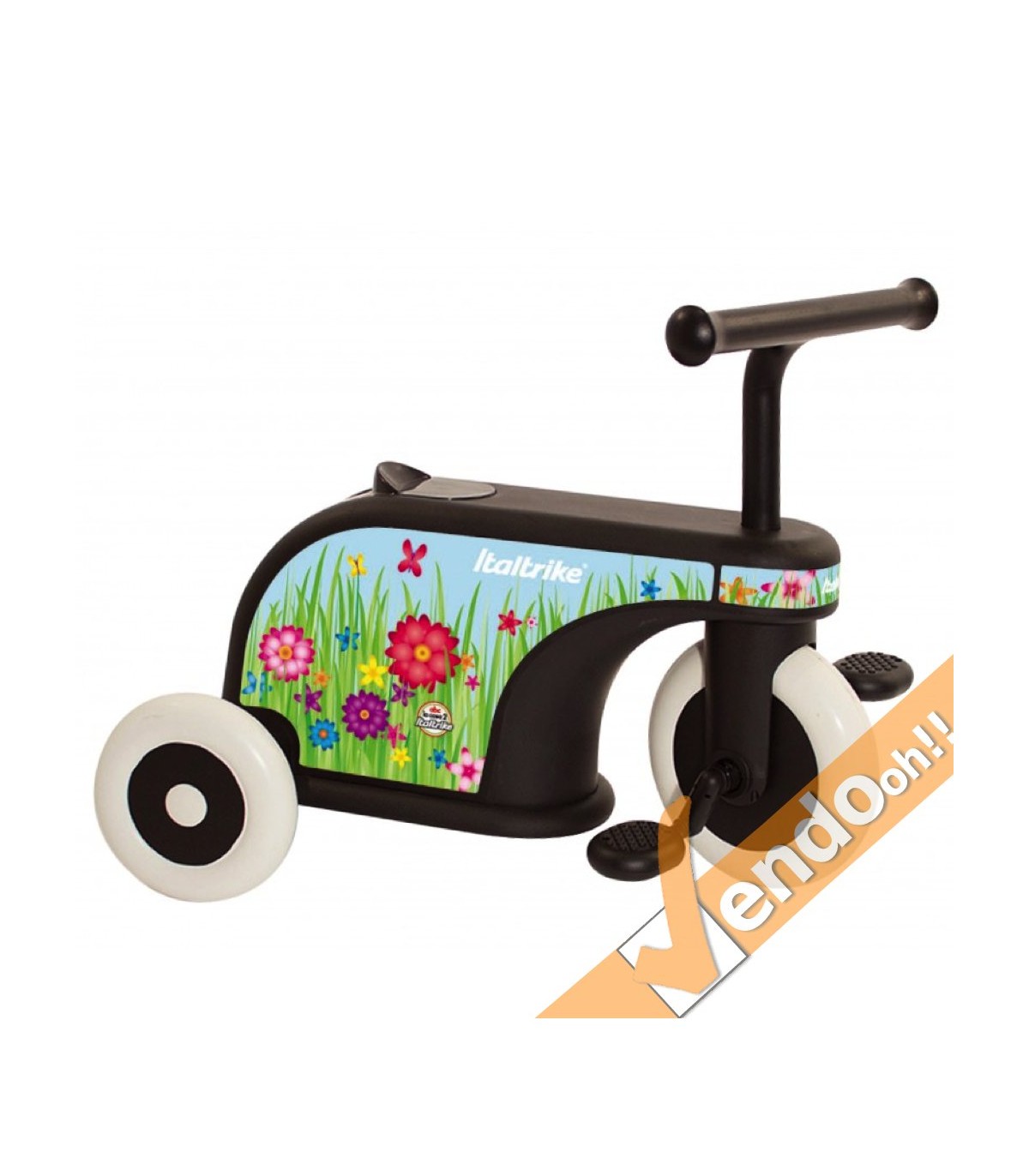 TRICICLO A SPINTA PRIMI PASSI BAMBINO BAMBINA BAMBINI BIMBO BIMBI 1-6 ANNI 2000A