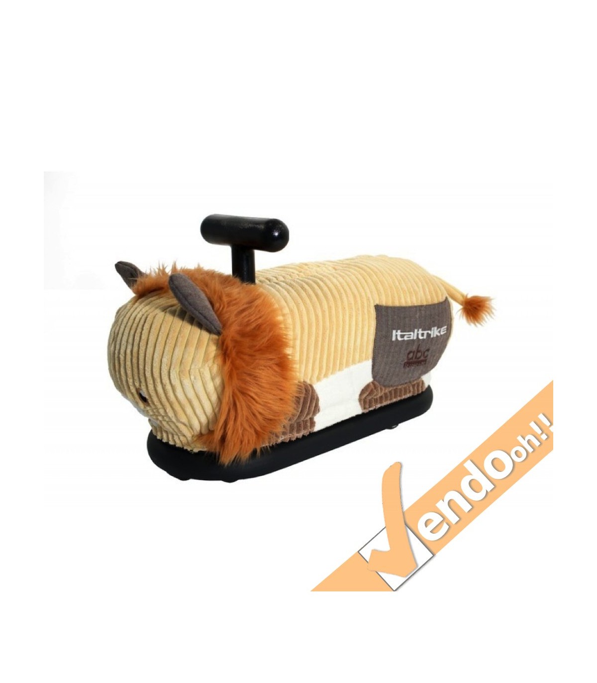 TRICICLO A SPINTA TAXI PRIMI PASSI BAMBINO BAMBINA BAMBINI BIMBO BIMBI 1-6 ANNI