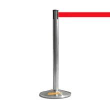 COLONNA COLONNINA A NASTRO TEATRO RECEPTION HOTEL SEGNA PERCORSO DELIMITA AREA COLORE ROSSO