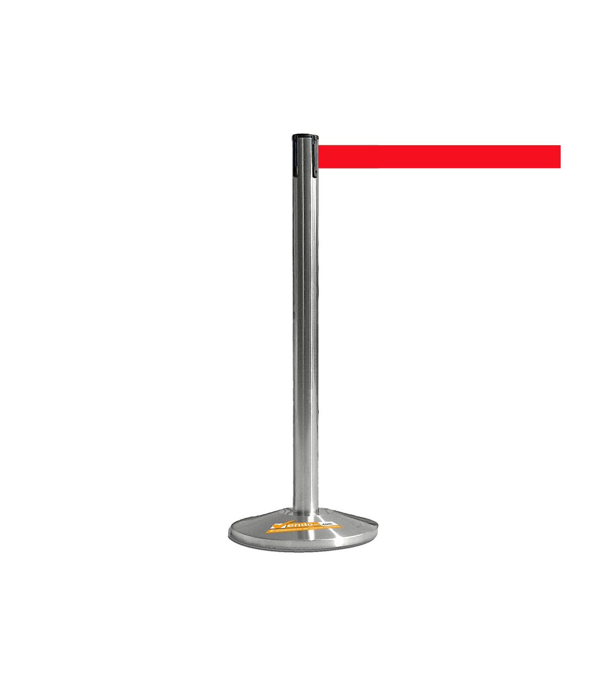 COLONNA COLONNINA A NASTRO TEATRO RECEPTION HOTEL SEGNA PERCORSO DELIMITA AREA COLORE ROSSO