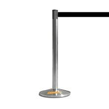 COLONNA COLONNINA A NASTRO TEATRO RECEPTION HOTEL SEGNA PERCORSO DELIMITA AREA COLORE NERO