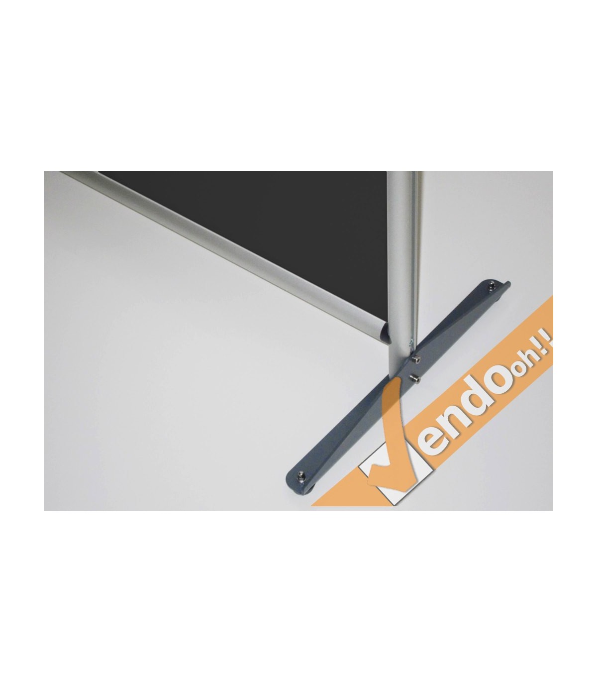 PARETE DIVISORIA IN FOREX NERA PER UFFICIO STUDIO NEGOZIO RECEPTION WHL800N