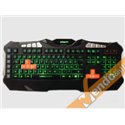 TASTIERA USB GAMING RETRO ILLUMINATA MULTIMEDIALE MACRO PROGRAMMABILE ITALIANA