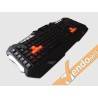 TASTIERA USB GAMING RETRO ILLUMINATA MULTIMEDIALE MACRO PROGRAMMABILE ITALIANA