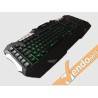 TASTIERA USB GAMING RETRO ILLUMINATA MULTIMEDIALE MACRO PROGRAMMABILE ITALIANA