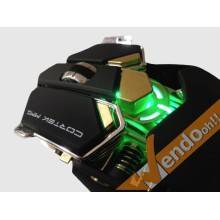 MOUSE USB A FILO LASER GAMING COMPUTER PC GAME 8200 DPI ON FLY 10 TASTI E MACRO