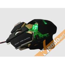 MOUSE USB A FILO LASER GAMING COMPUTER PC GAME 8200 DPI ON FLY 10 TASTI E MACRO