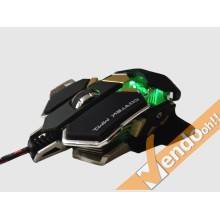 MOUSE USB A FILO LASER GAMING COMPUTER PC GAME 8200 DPI ON FLY 10 TASTI E MACRO