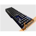 TASTIERA TASTI ESPOSTI USB GAMING ILLUMINATAI MECHANICAL-LIKE MULTIMEDIALE ITA