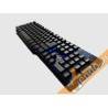 TASTIERA TASTI ESPOSTI USB GAMING ILLUMINATAI MECHANICAL-LIKE MULTIMEDIALE ITA