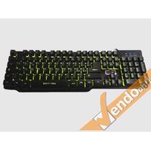 TASTIERA TASTI ESPOSTI USB GAMING ILLUMINATAI MECHANICAL-LIKE MULTIMEDIALE ITA