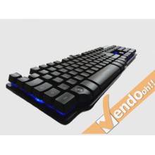 TASTIERA TASTI ESPOSTI USB GAMING ILLUMINATAI MECHANICAL-LIKE MULTIMEDIALE ITA