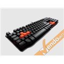 TASTIERA TASTI ESPOSTI USB GAMING ILLUMINATAI MECHANICAL-LIKE MULTIMEDIALE ITA