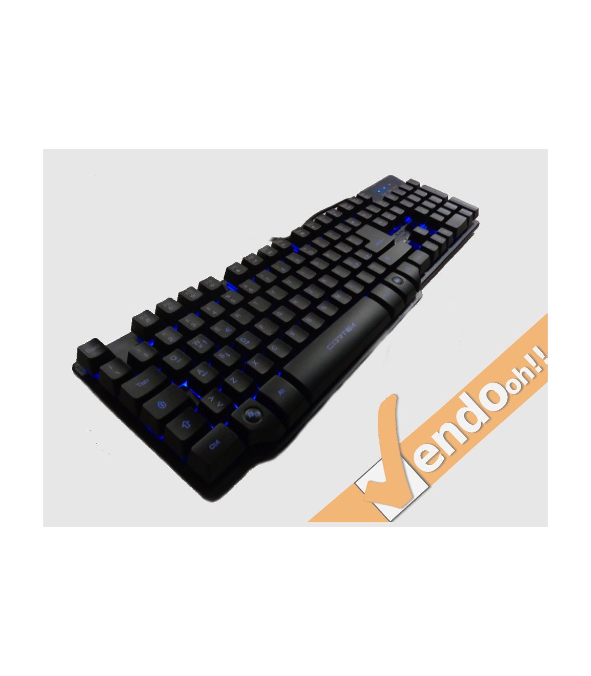 TASTIERA TASTI ESPOSTI USB GAMING ILLUMINATAI MECHANICAL-LIKE MULTIMEDIALE ITA