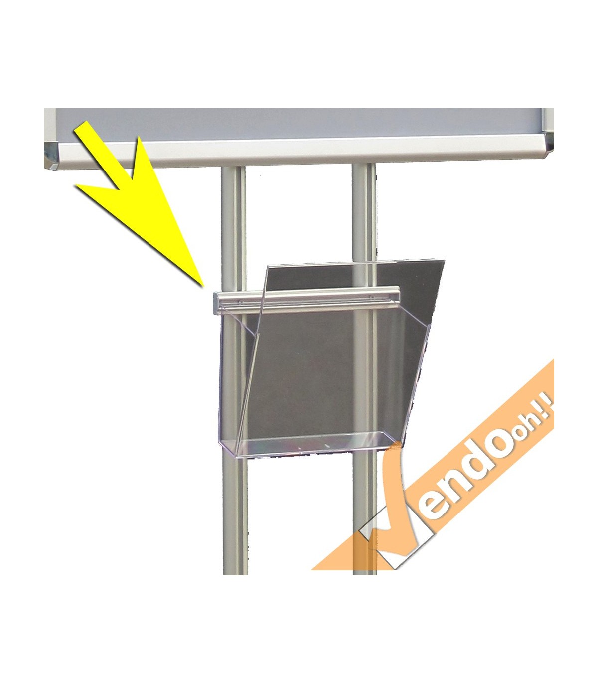 TASCA A4 ACCESSORIO PER ESPOSITORE CAVALLETTO PUBBLICITARIO A PIANTANA