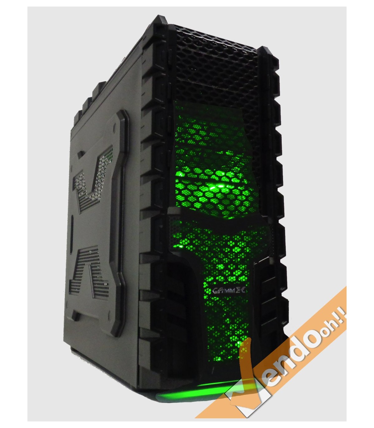 CASE ATX TOWER COMPUTER CABINET PC GAMING GAMER GAME ANTI SHOCK PER COOLER