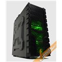 CASE ATX TOWER COMPUTER CABINET PC GAMING GAMER GAME ANTI SHOCK PER COOLER