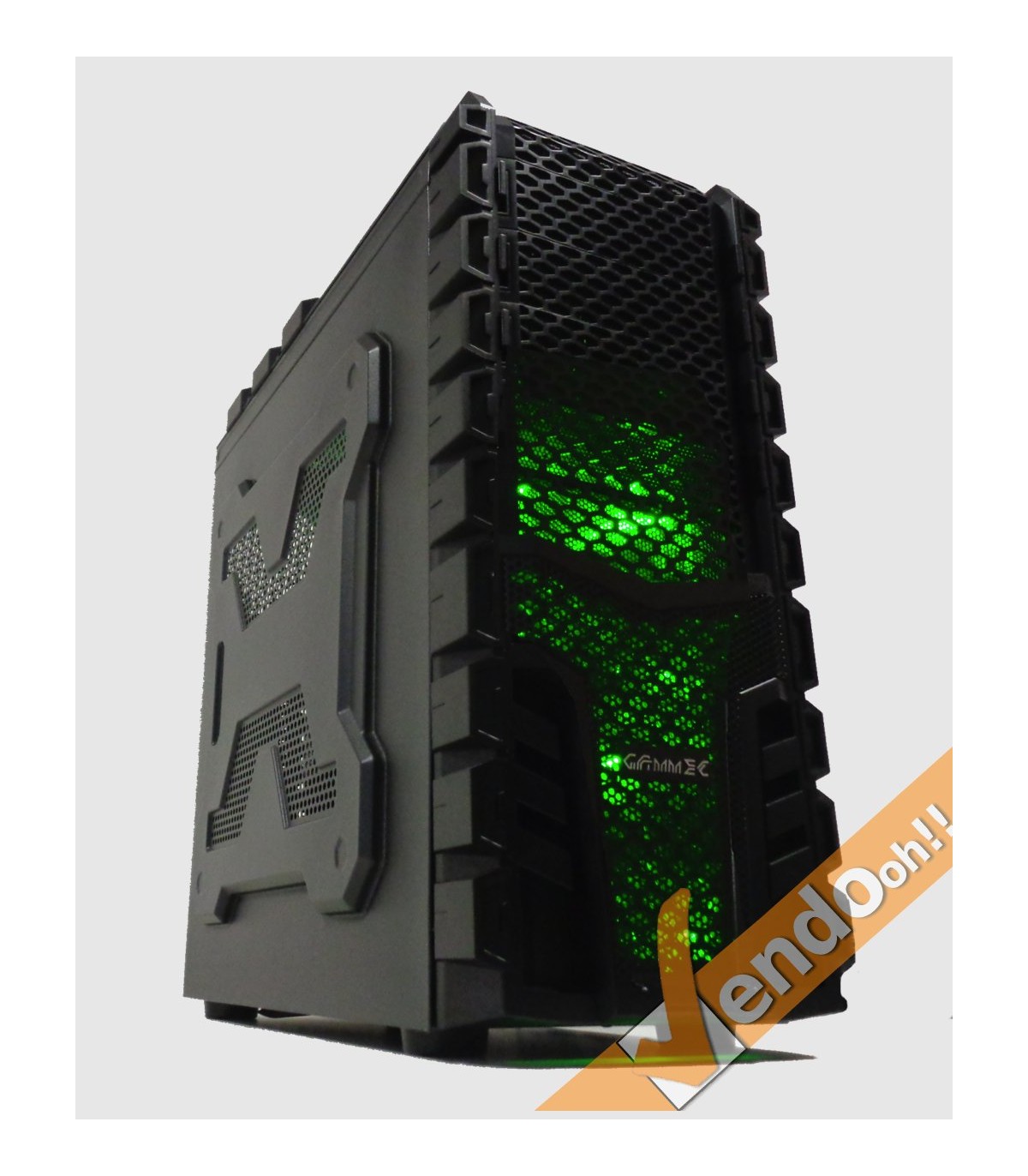 CASE ATX TOWER COMPUTER CABINET PC GAMING GAMER GAME ANTI SHOCK PER COOLER