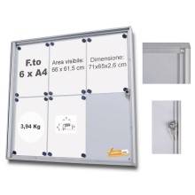 BACHECA MAGNETICA SCRIVIBILE FORMATO 2 FOGLI A4 4xA4 6XA4 8XA4 9XA4 12XA4