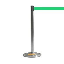 COLONNA COLONNINA A NASTRO TEATRO RECEPTION HOTEL SEGNA PERCORSO DELIMITA AREA COLORE VERDE