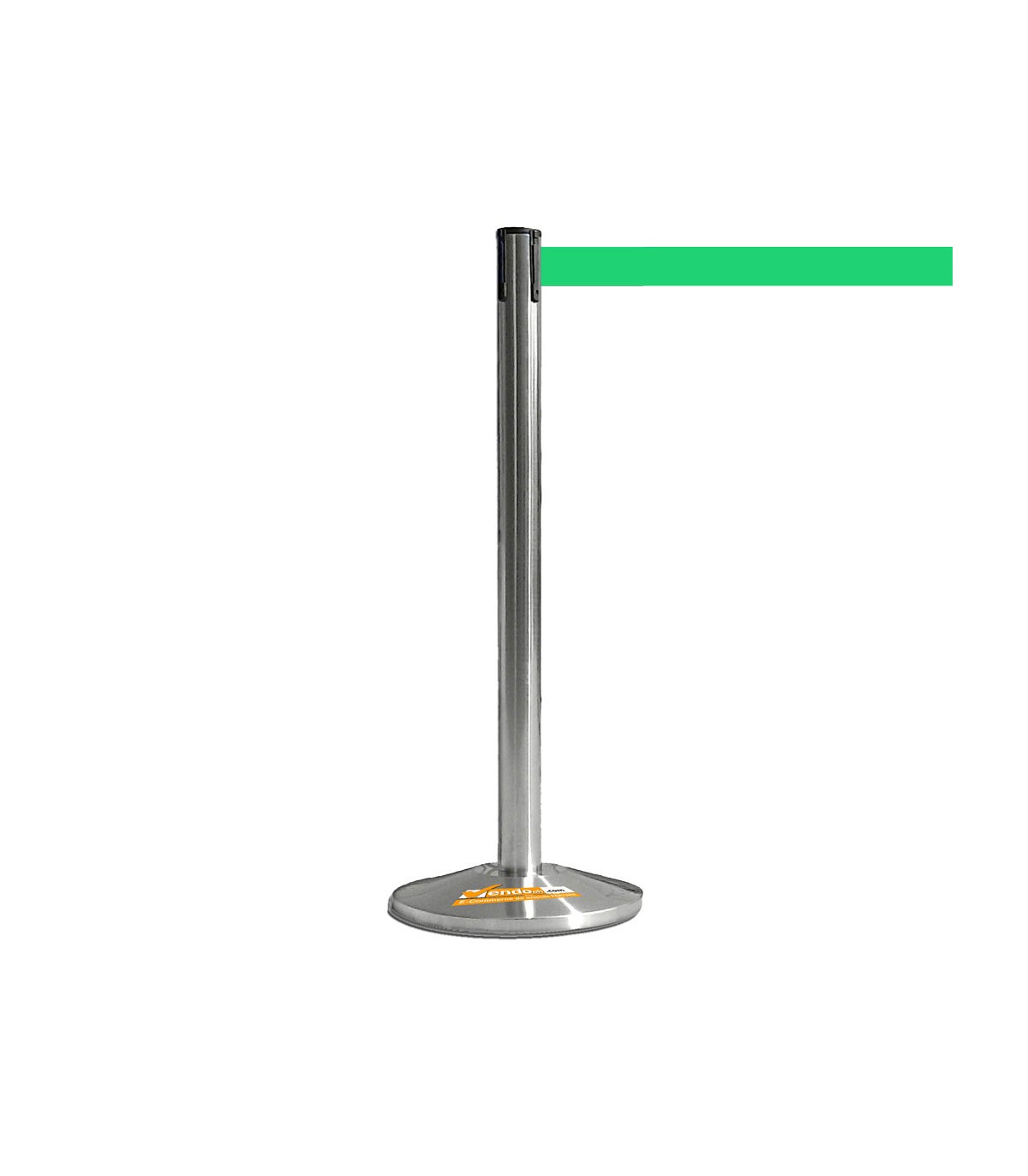 COLONNA COLONNINA A NASTRO TEATRO RECEPTION HOTEL SEGNA PERCORSO DELIMITA AREA COLORE VERDE