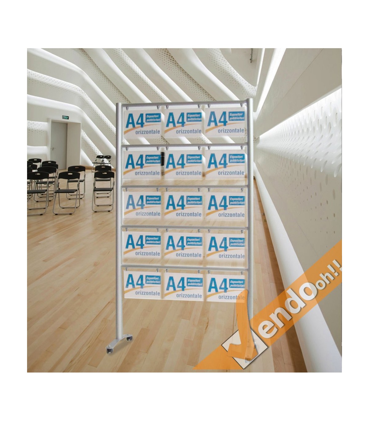 TASCA A4 DI RICAMBIO PER ESPOSITORE PUBBLICITARIO WHL001 WHL002 WHL003 WHL004